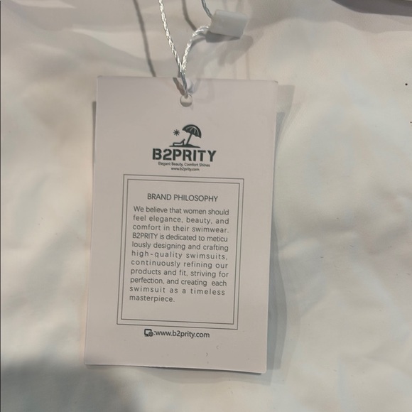 Two-Tone Brown and Cream Women's One-Piece Swimsuit - Picture 8 of 10